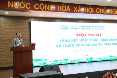 CDC Nẵng tổ chức Hội nghị tổng kết hoạt động năm 2025 và triển khai phương hướng, nhiệm vụ năm 2026
