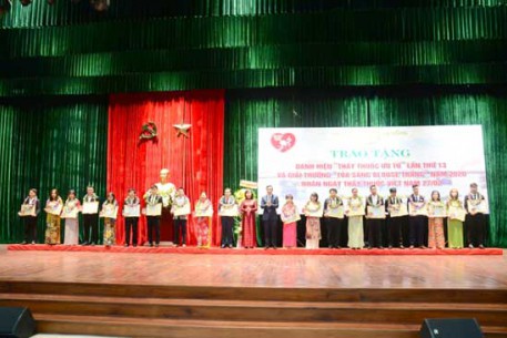 20 gương mặt tiêu biểu đạt giải thưởng "Toả sáng Blouse trắng" năm 2020 của Ngành Y tế TP. Đà Nẵng