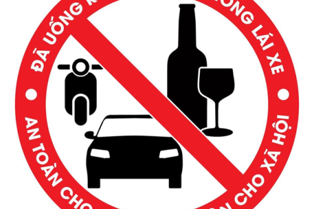 Nói không với rượu, bia khi tham gia giao thông!