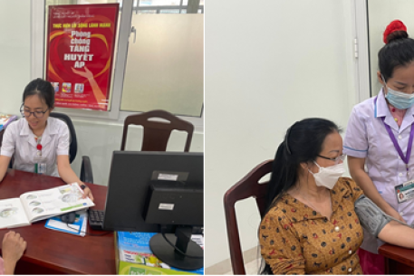 Triển khai Phòng tư vấn Đái tháo đường và Tăng huyết áp  tại CDC Đà Nẵng