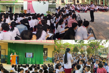 Hòa Vang truyền thông phòng chống bệnh Dại tại các trường học