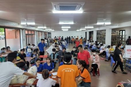 Ngày hội hiến máu nhân đạo tại Trường Đại học Kiến trúc Đà Nẵng