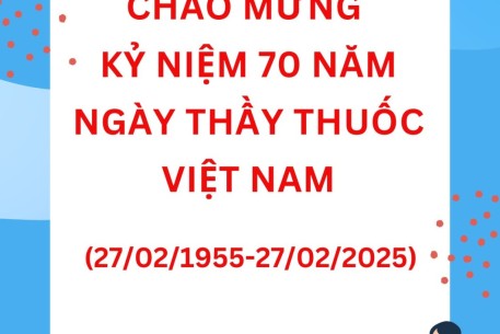 Ngành Y tế Đà Nẵng: tổ chức nhiều hoạt động chào mừng 70 năm Ngày Thầy thuốc Việt Nam (27/02/1955 - 27/02/2025)