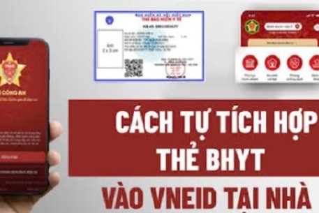 Hướng dẫn tích hợp thẻ Bảo hiểm y tế trên ứng dụng VNeID năm 2025