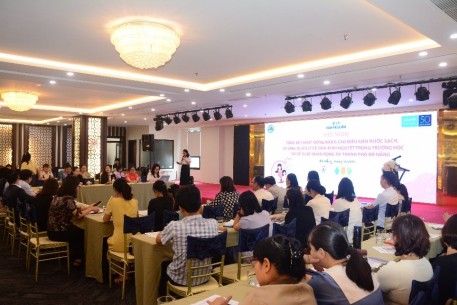 Hội nghị tổng kết hoạt động nâng cao điều kiện nước sạch, vệ sinh và quản lý vệ sinh kinh nguyệt trong trường học