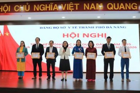 Đảng ủy Sở Y tế Đà Nẵng tổ chức hội nghị tổng kết công tác xây dựng Đảng năm 2025, triển khai nhiệm vụ năm 2026