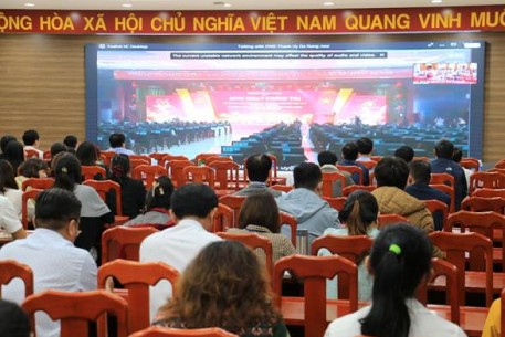 Hội nghị sinh hoạt chính trị chào mừng 96 năm ngày thành lập Đảng Cộng Sản Việt Nam