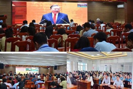 Hội nghị toàn quốc quán triệt, triển khai thực hiện nghị quyết số 79-NQ/TW  và nghị quyết số 80-NQ/TW  của bộ chính trị