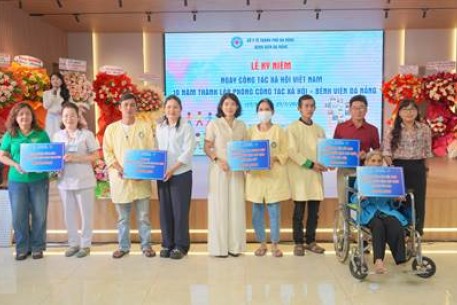 Bệnh viện Đà Nẵng: 10 năm lan tỏa hoạt động công tác xã hội