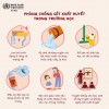 Nhà trường, phụ huynh và học sinh đều có thể góp phần giảm thiểu nguy cơ lây nhiễm sốt xuất huyết trong trường học. Hãy tham khảo các khuyến cáo của chúng tôi dưới đây để giữ trường học an toàn khỏi muỗi và bệnh #sốt_xuất_huyết nhé!