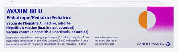 VẮC XIN AVAXIM (PHÁP): PHÒNG BỆNH VIÊM GAN A
