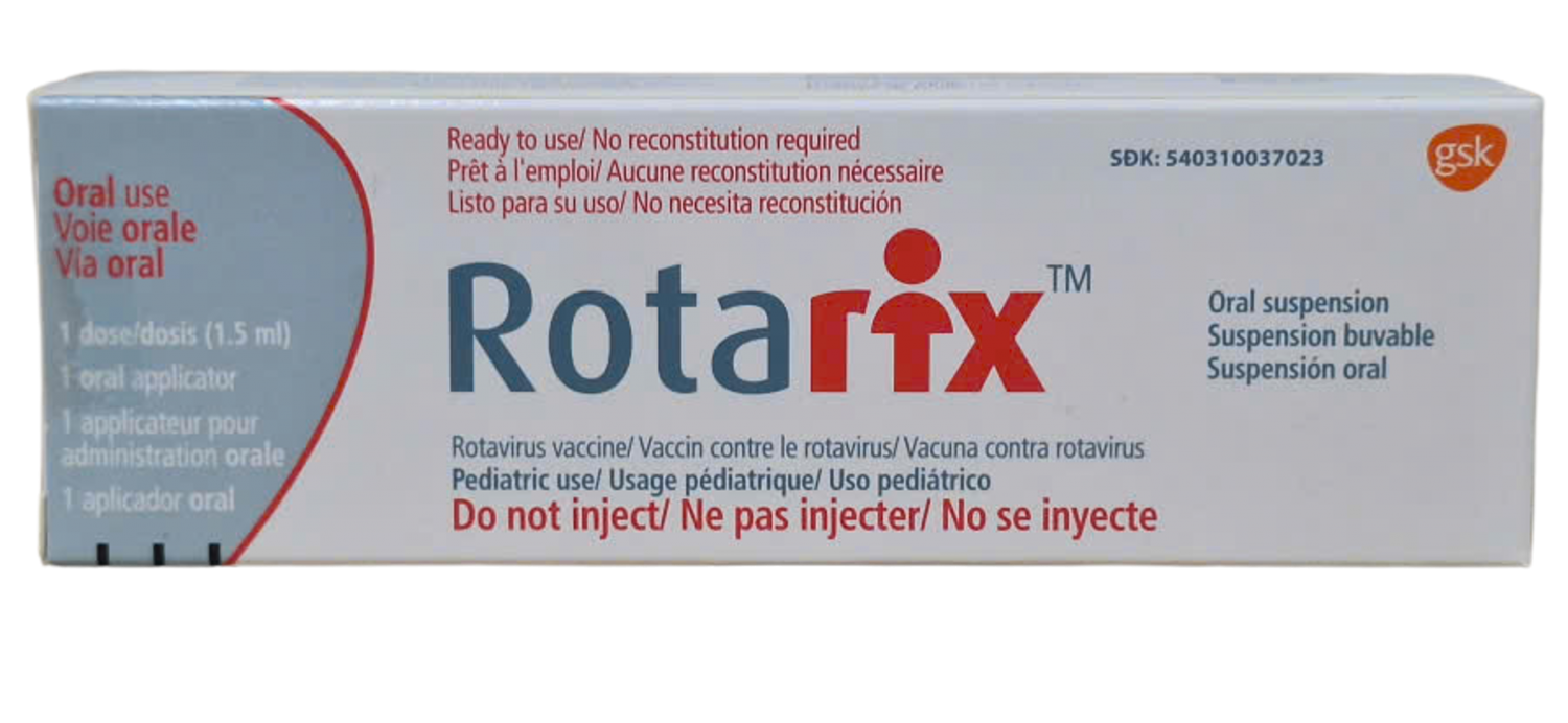 VẮC XIN ROTARIX (BỈ):  PHÒNG BỆNH TIÊU CHẢY DO VI RÚT ROTA