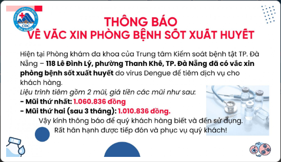 tiêm vắc xin SXH