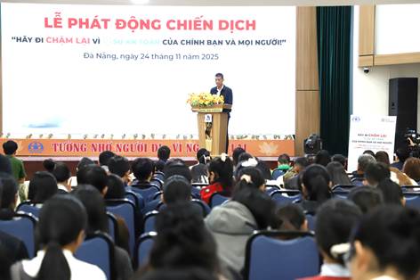 Ông Nguyễn Hà Nam - Giám đốc Sở Xây dựng TP Đà Nẵng phát động chiến dịch