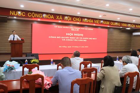 công bố các Quyết định thành lập và bổ nhiệm viên chức quản lý 02 đơn vị trực thuộc Sở Y tế