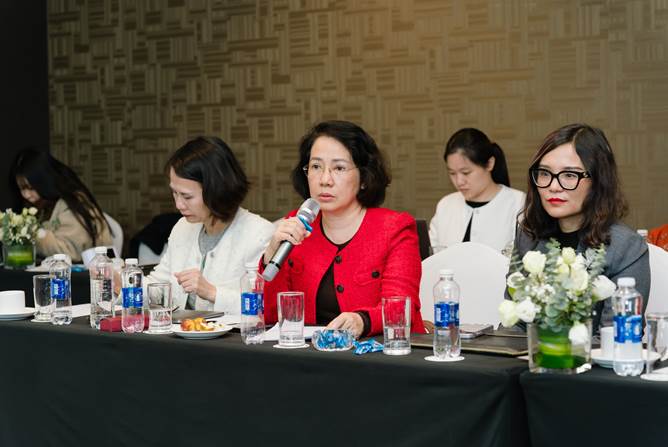 ThS.BS Phan Thị Hải - Phó Giám đốc Quỹ Phòng chống tác hại của thuốc lá phát biểu.