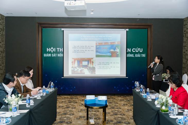 Chuyên gia của Quỹ Phòng chống tác hại của thuốc lá phát biểu.