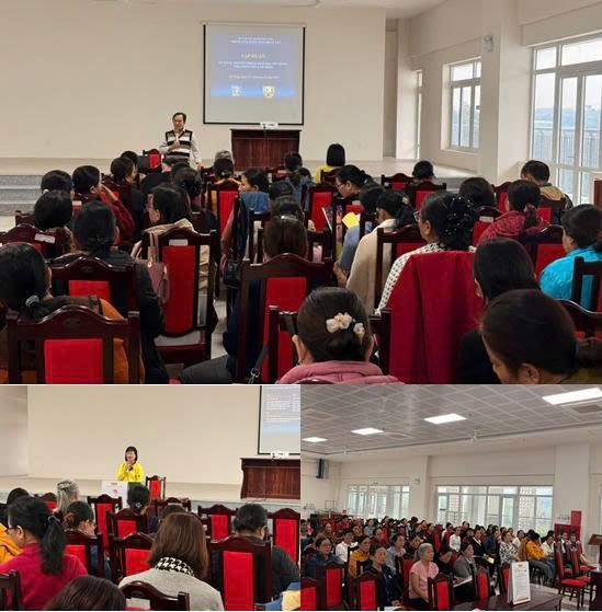 Hình ảnh tại lớp tập huấn