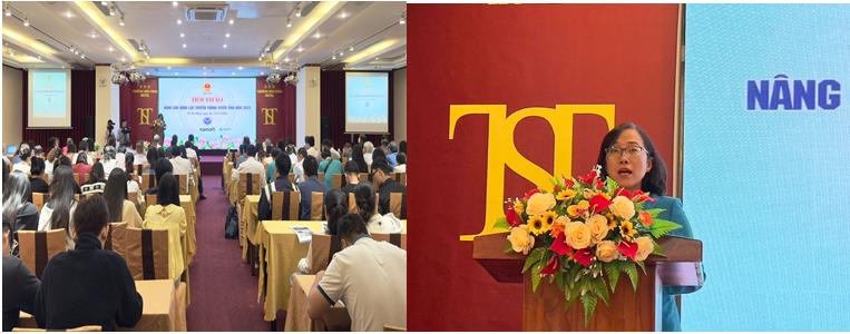 BS.CKII Trần Thanh Thủy - Giám đốc Sở Y tế thành phố Đà Nẵng phát biểu tại Hội thảo