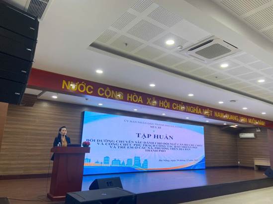 Bà Đoàn Thị Hoài Nhi, PGĐ Sở Y tế thành phố Đà Nẵng