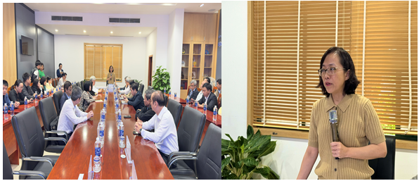 BS.CKII Trần Thanh Thủy - Giám đốc Sở Y tế Tp Đà Nẵng phát biểu chỉ đạo tại hội nghị