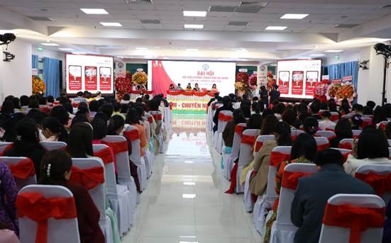 Quang cảnh Đại hội đại biểu Hội Điều dưỡng thành phố Đà Nẵng