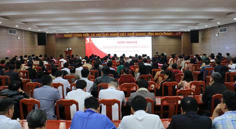 Toàn cảnh Hội nghị Tổng kết công tác xây dựng Đảng năm 2025