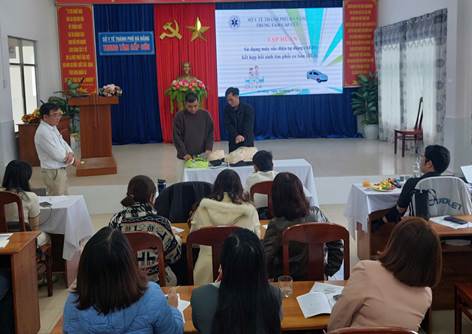  Toàn cảnh lớp tập huấn