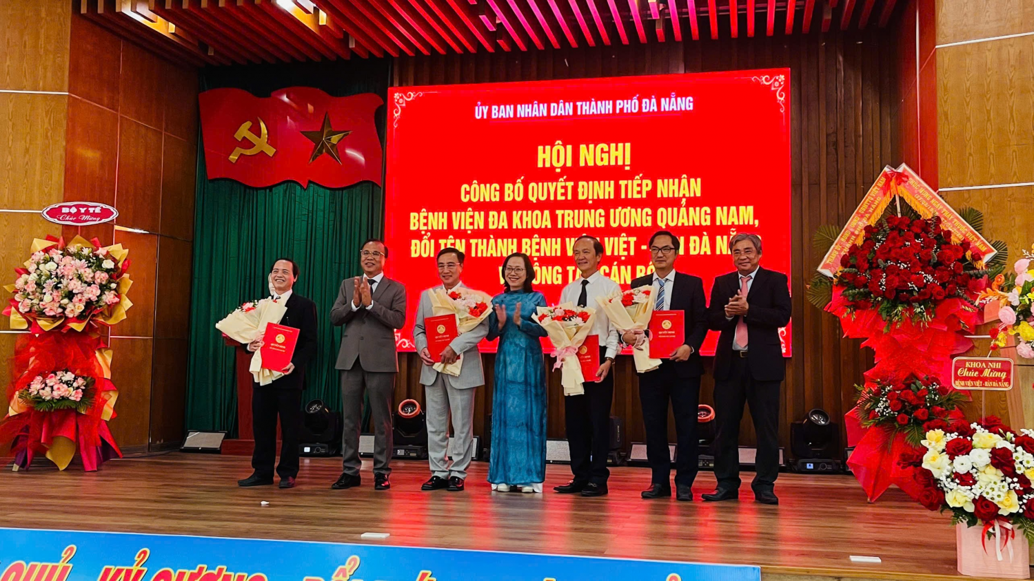 Quyết định bổ nhiệm Giám đốc, các Phó Giám đốc Bệnh viện Việt - Hàn Đà Nẵng