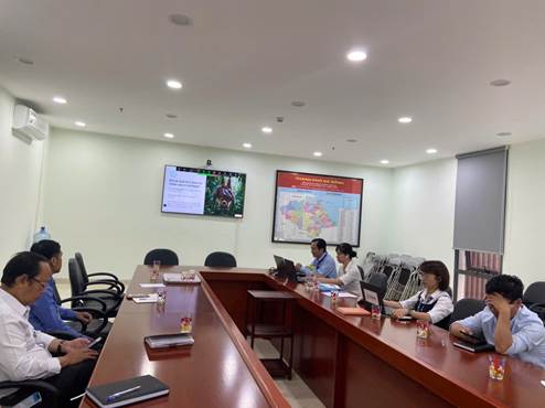 Tập huấn trực tuyến hướng dẫn tạm thời giám sát và phòng, chống bệnh do vi rút Nipah tại CDC Đà Nẵng