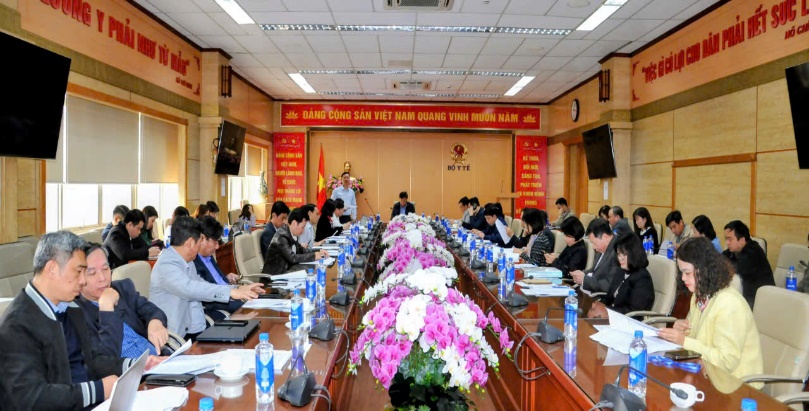 Quang cảnh tại điểm cầu Hà Nội