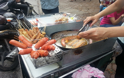 thức ăn đường phố