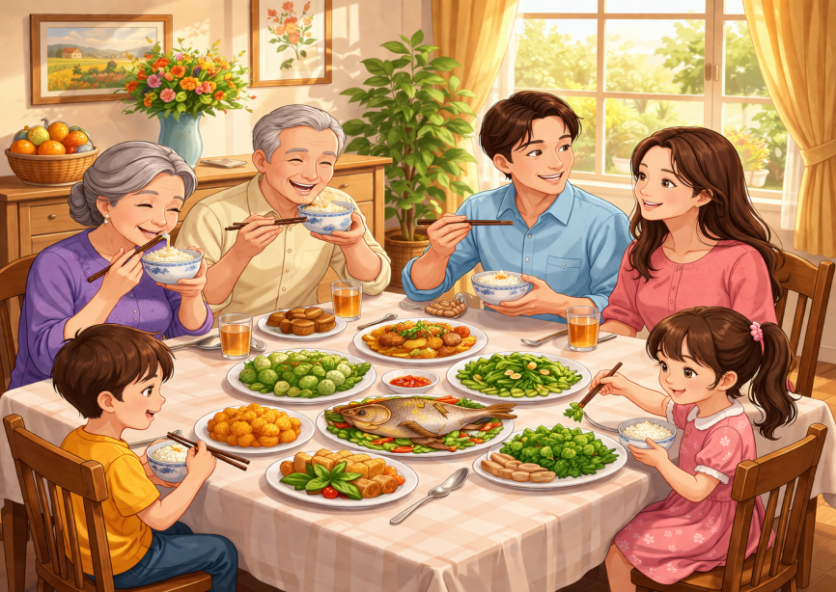 Lan tỏa những câu chuyện ý nghĩa từ bữa cơm gia đình