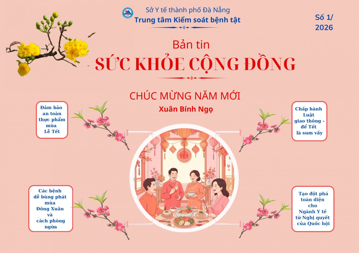 Bản tin Sức khoẻ cộng đồng Kỳ 1/2026